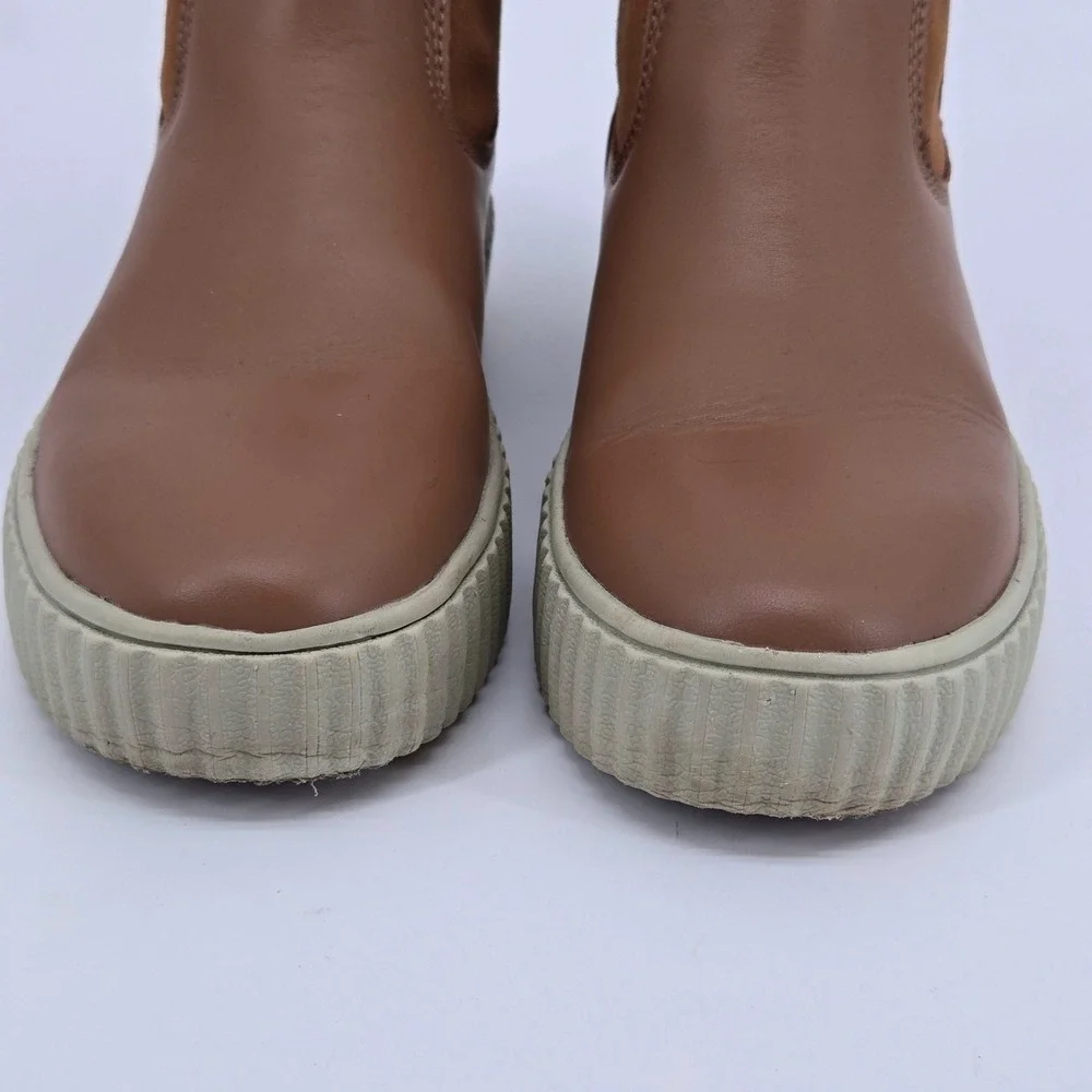 Pajar‎ Canada Janie 2.0 Waterproof Platform Shearling Boot Brown Sz 7 38